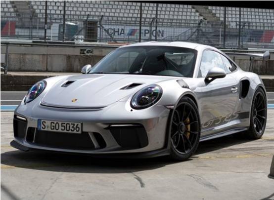 ​开曼GT4与911 GT3 RS在保时捷赛道发生对峙