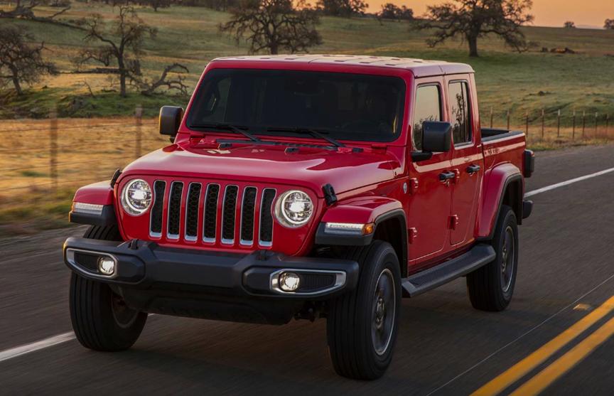 ​2020 Jeep Gladiator在某些地区获得9000美元的折扣