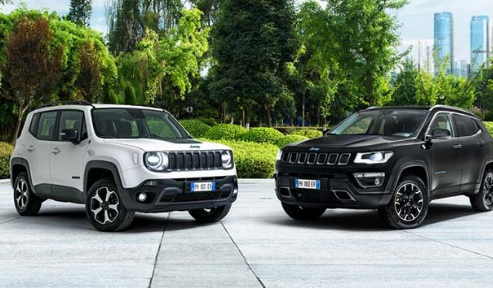 吉普在欧洲推出Renegade和Jeep Compass 4xe插电式混合动力车