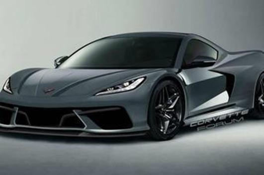 ​旋转动力2020 Corvette C8渲染可能会建造