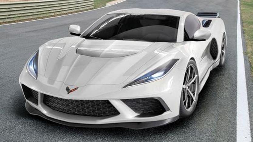 ​旋转动力2020 Corvette C8渲染可能会建造