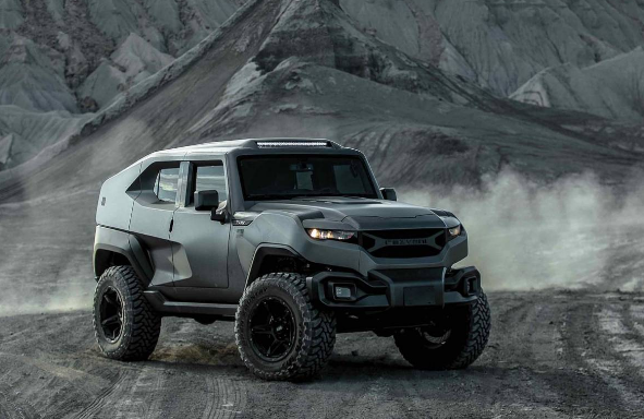 2020 Rezvani Tank的Emp等级超过1000 hp SUV