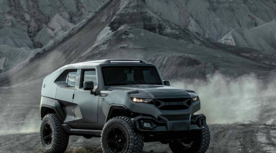 2020 Rezvani Tank的Emp等级超过1000 hp SUV