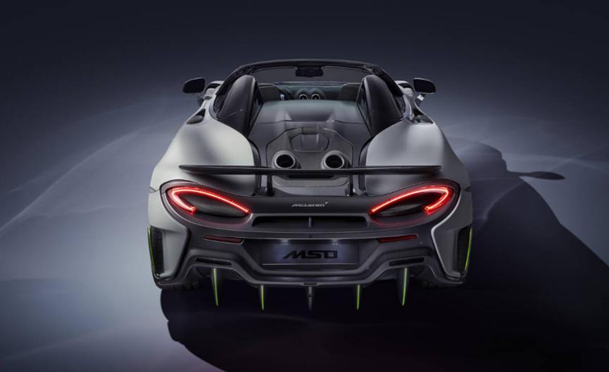 MSO的McLaren 600LT Spider增加了绿色 令人羡慕