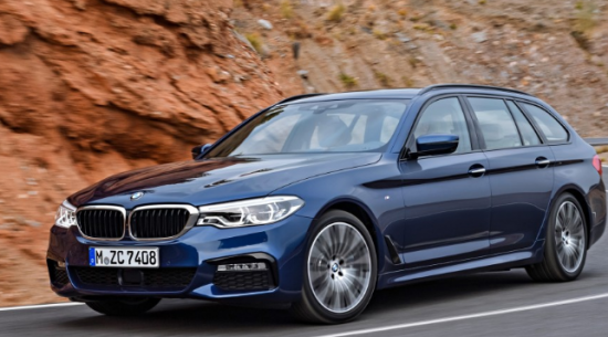 2021 BMW 5系Touring间谍照片