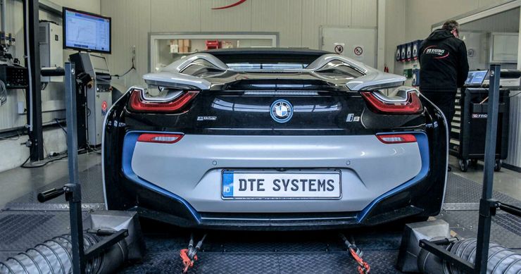 Dte Systems在生产结束时推出经过调整的bmw I8 蜀车网