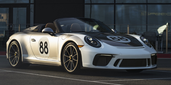 保时捷将拍卖2019年最后一部保时捷911 Speedster，以支持冠状病毒基金