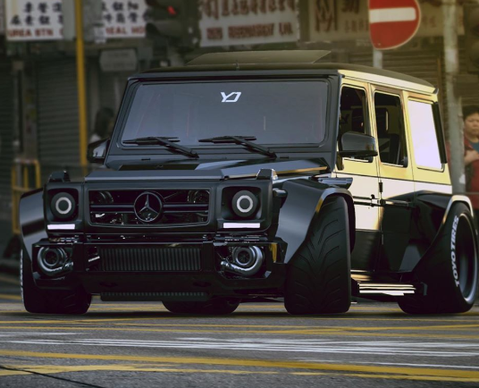 梅赛德斯-AMG G 63看起来像“愤怒的斗牛犬”