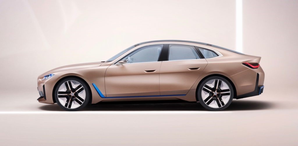 BMW Concept i4准备接受特斯拉Model 3