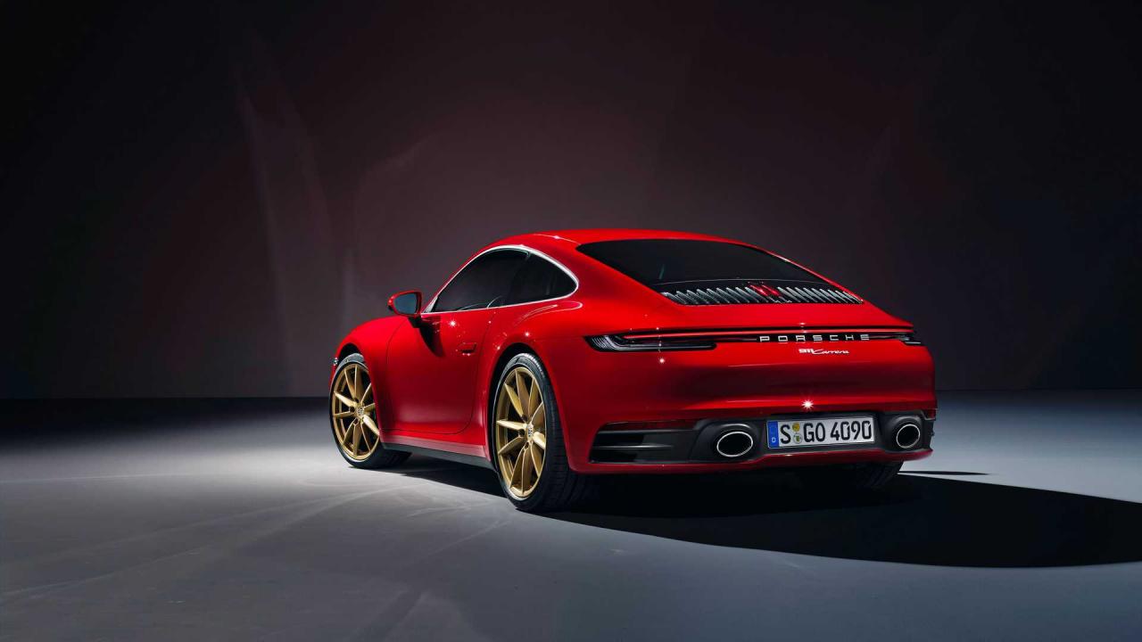 排除自然吸气发动机的保时捷911 Carrera