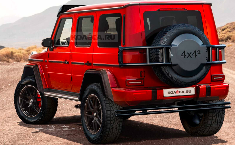 2022 Mercedes-Benz G 550 4x4 渲染图