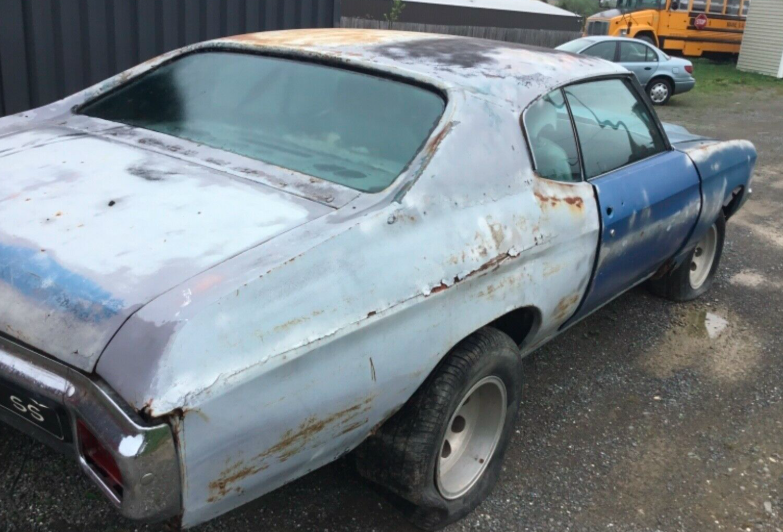 雪佛蘭Chevelle Malibu“ Barn Find”是僅有的100輛生產(chǎn)的汽車之一