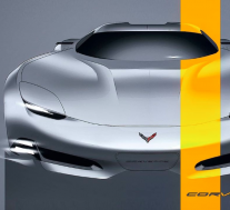 由柯尼塞格（Koenigsegg）设计师渲染的现代化C5 Corvette