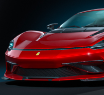 宾尼法利纳·巴蒂斯塔（Pininfarina Battista）CGI获得了法拉利徽章