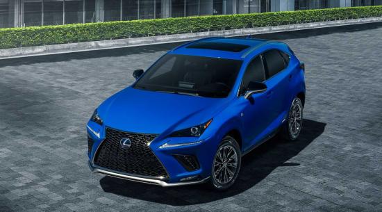 2021年雷克萨斯NX 300h F Sport首次亮相Black Line