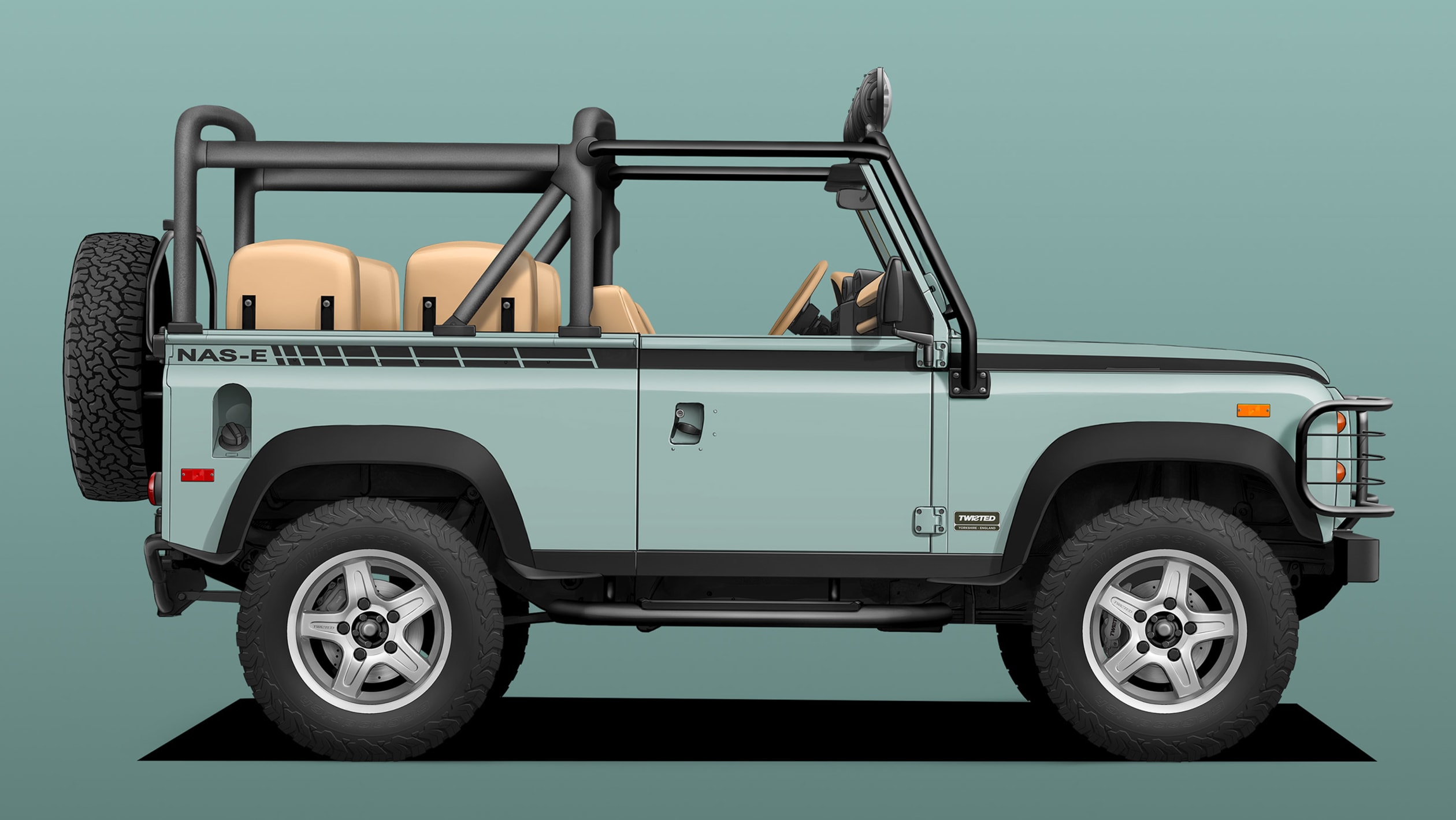 Twisted推出电动Land Rover Defender转换套件