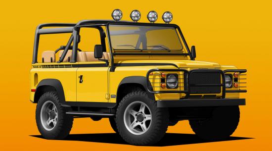 Twisted推出电动Land Rover Defender转换套件