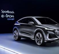 奥迪Q4 Sportback E-Tron概念充满未来感和可爱