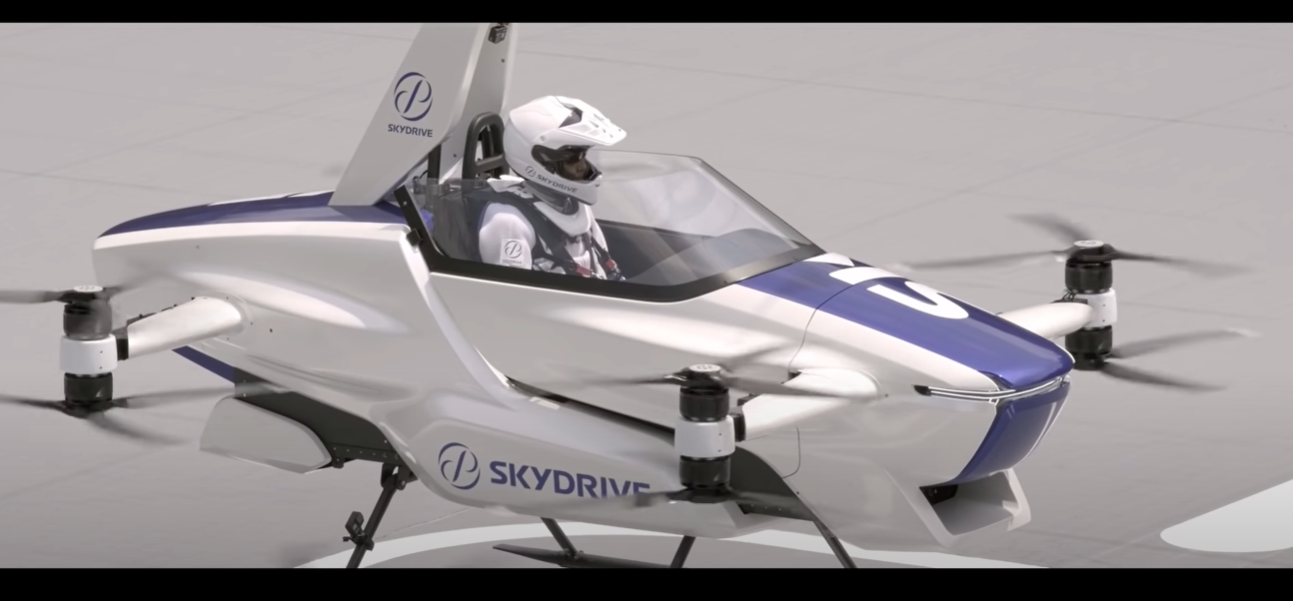 SkyDrive SD-03是一款全功能载人飞行汽车