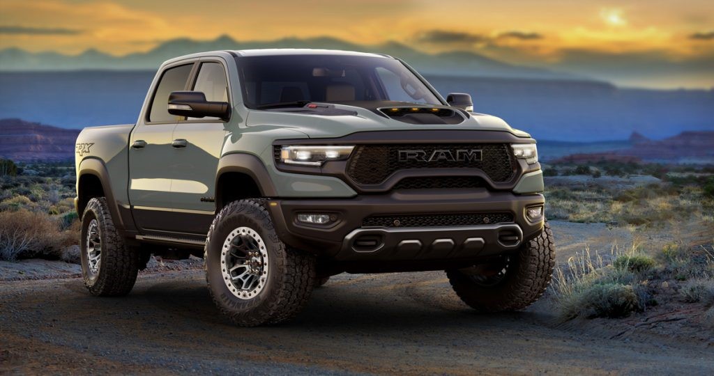 Ram Rebel TRX原型机在底特律测试时发生故障