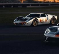 福特的新GT Heritage Edition庆祝1966年获得Daytona奖的GT40