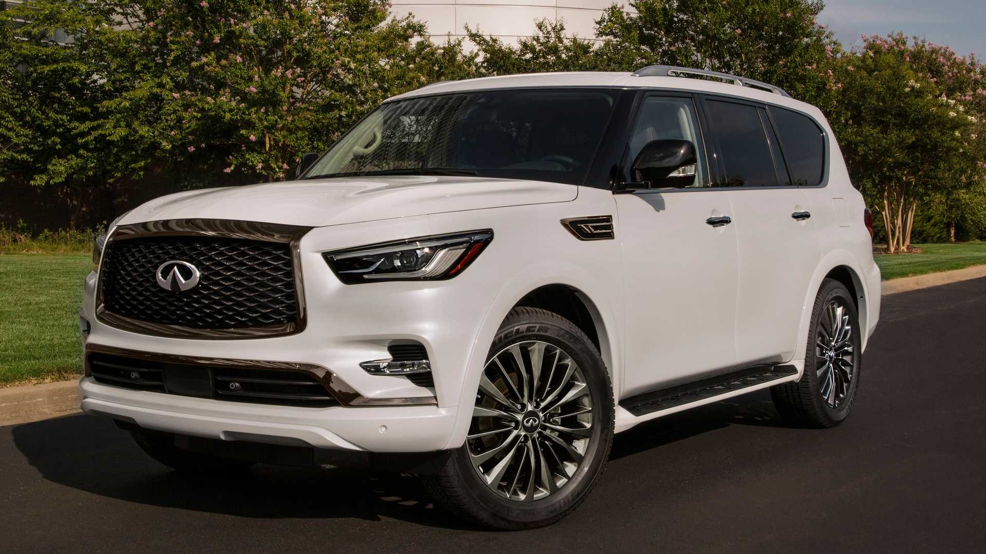 2021英菲尼迪QX80推出了新的，更豪华的旗舰配件