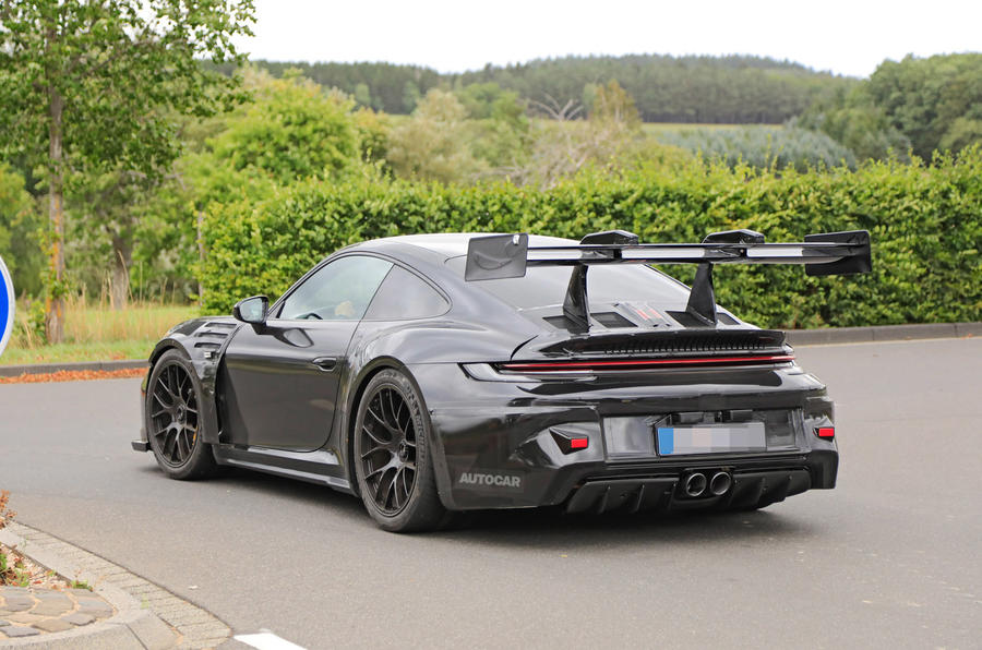 首次出现极限保时捷911 GT3 RS原型