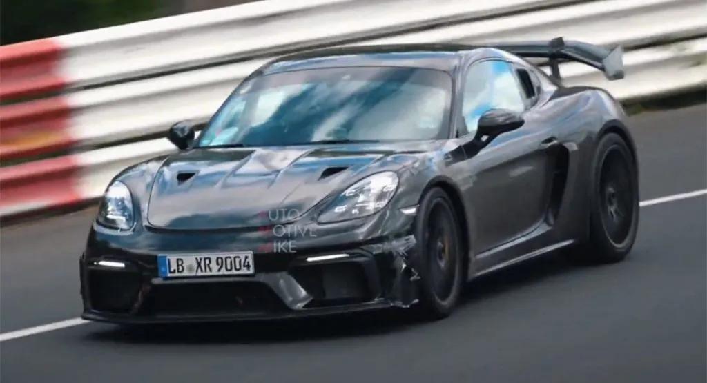 我们等不及要看保时捷Cayman GT4 RS的量产指南