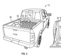 电动福特F-150可能会在床上看到这款获得专利的“工具箱”增程器