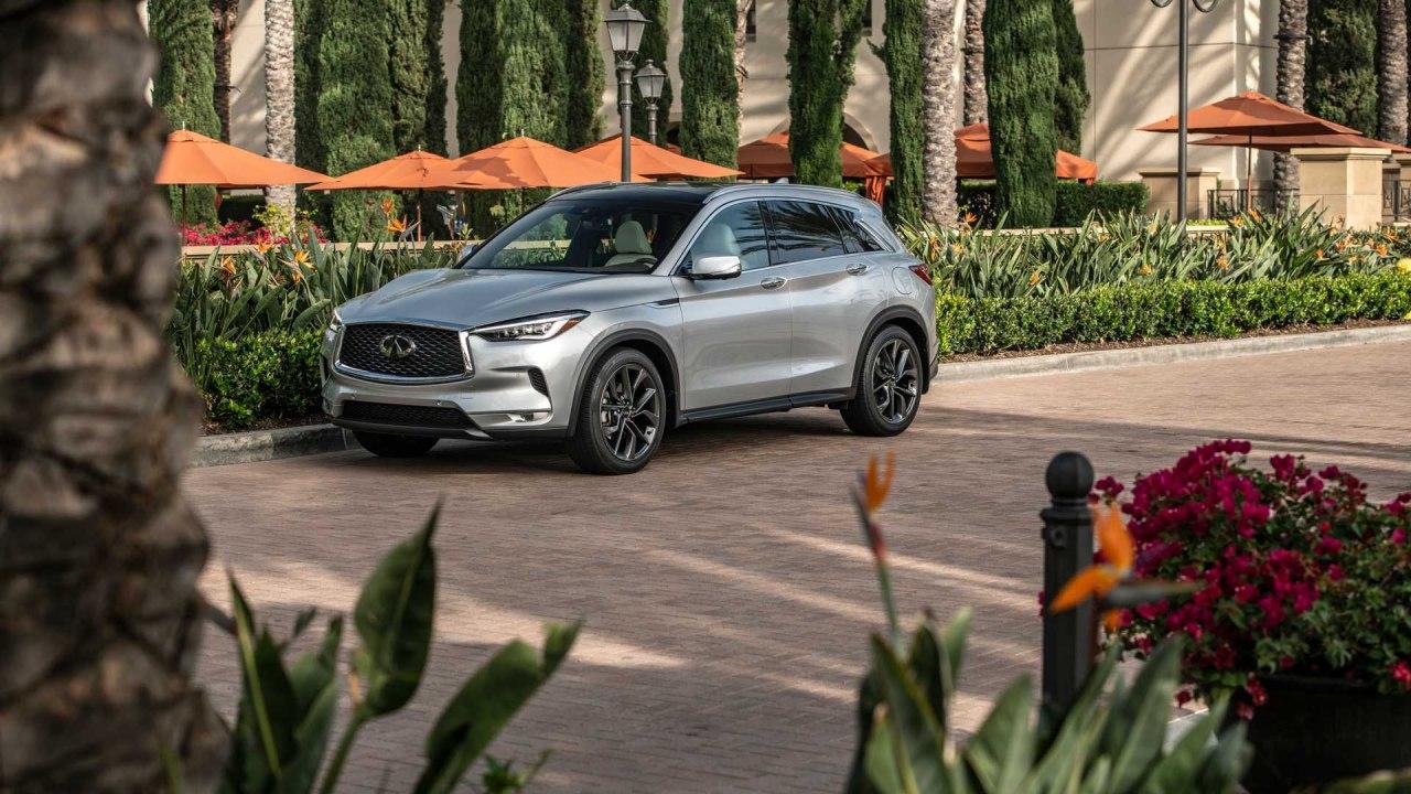 2021英菲尼迪QX50是获得黑色外观包装的最新车型