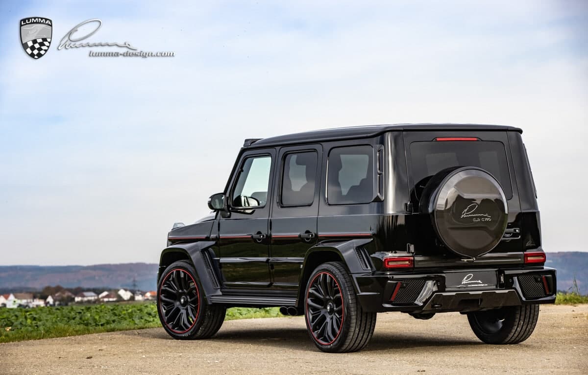 梅赛德斯-奔驰 AMG G63设计的CLR G770 R“精修程序”远非微妙之处