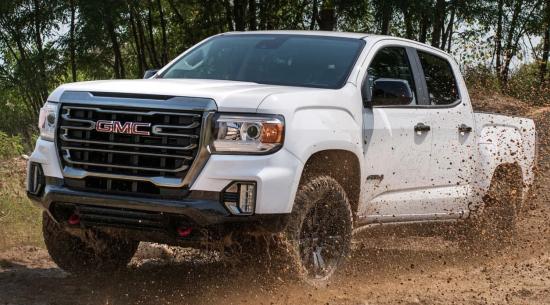 2021 GMC Canyon AT4越野性能版首次亮相，具有额外保护和增强的功能