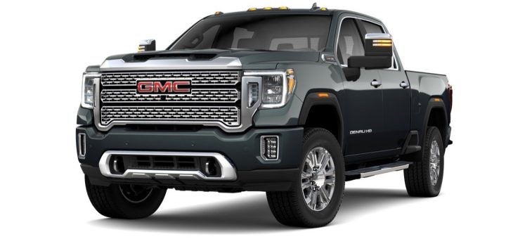 2021 GMC Sierra HD的猎人金属色现已上线