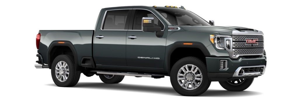 2021 GMC Sierra HD的猎人金属色现已上线