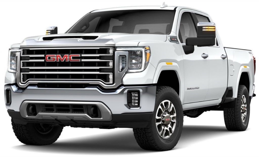 2021 GMC Sierra HD不提供车身色轮拱成型件