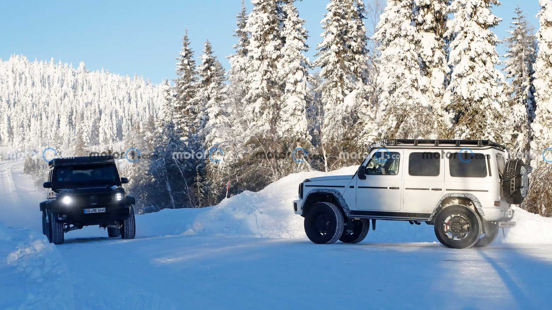 梅赛德斯G级4x4平方看起来像终极越野车